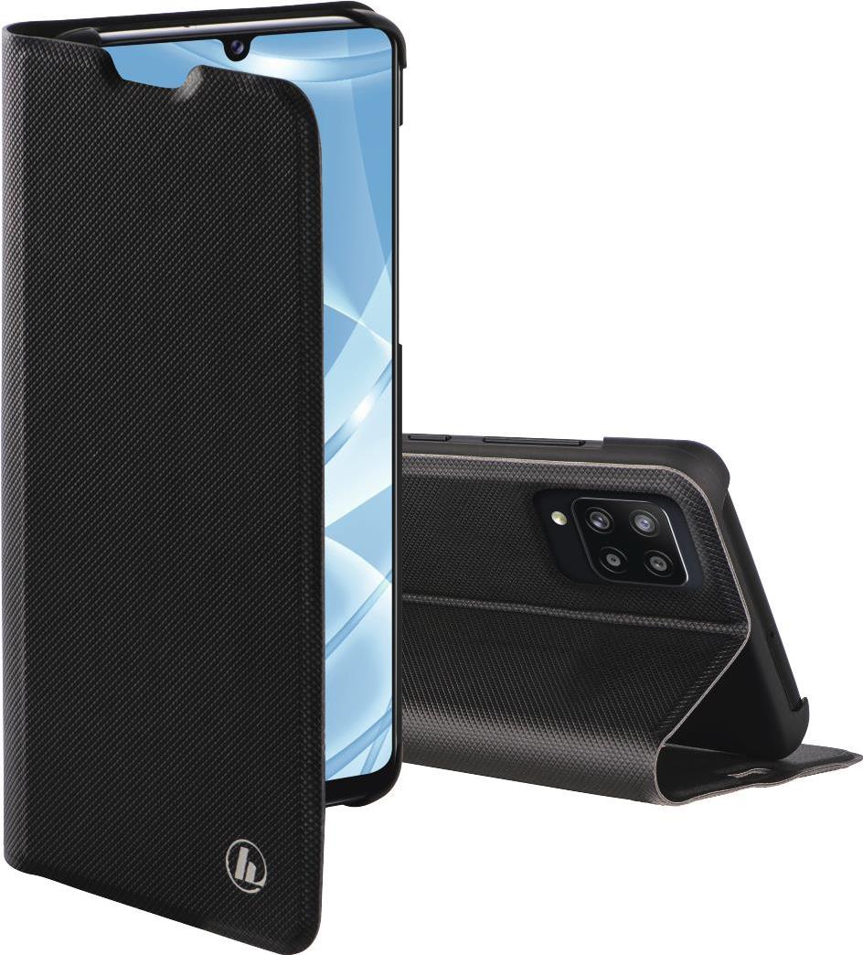 Hama Essential Line Slim Pro Booklet - Flip-Hülle für Mobiltelefon - Polyurethan - Schwarz - für Samsung Galaxy A42 5G