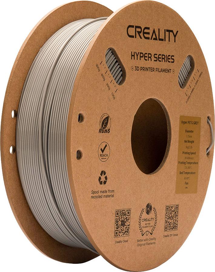 Creality Filament Hyper PETG 1,75 mm 1kg grey (3301030068)