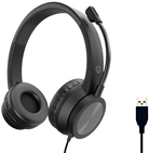 Conceptronic Headset USB-A Mikro int.Bed.Stereo sw (POLONA05B)