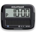 Needit PARK Micro Solar elektronische Parkscheibe schwarz KBA-zugelassen (9010)