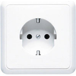 Jung SCHUKO-Steckdose ws 16A 250V 5520 (5520)