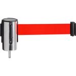 GUIL PST-CB/1 Schrankenkopf mit Gurt für Absperrpfosten (einziehbar | Länge: 3,00m) (PST-CB/1)
