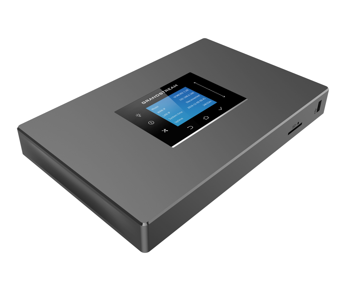 Grandstream UCM6300A IP-PBX mit 3x Gigabit PoE+ Grau