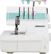 Medion Nähmaschine Life Overlock SO90 Weiss/Tuerkis (50076242)