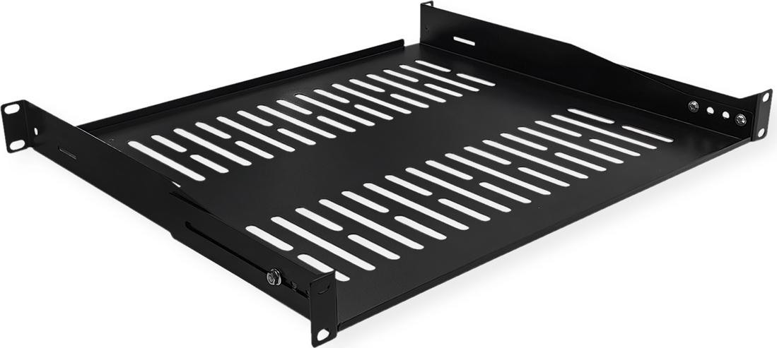 VALUE 19"-Fachboden T 400 mm< 25 kg U-Form (26.99.0430)