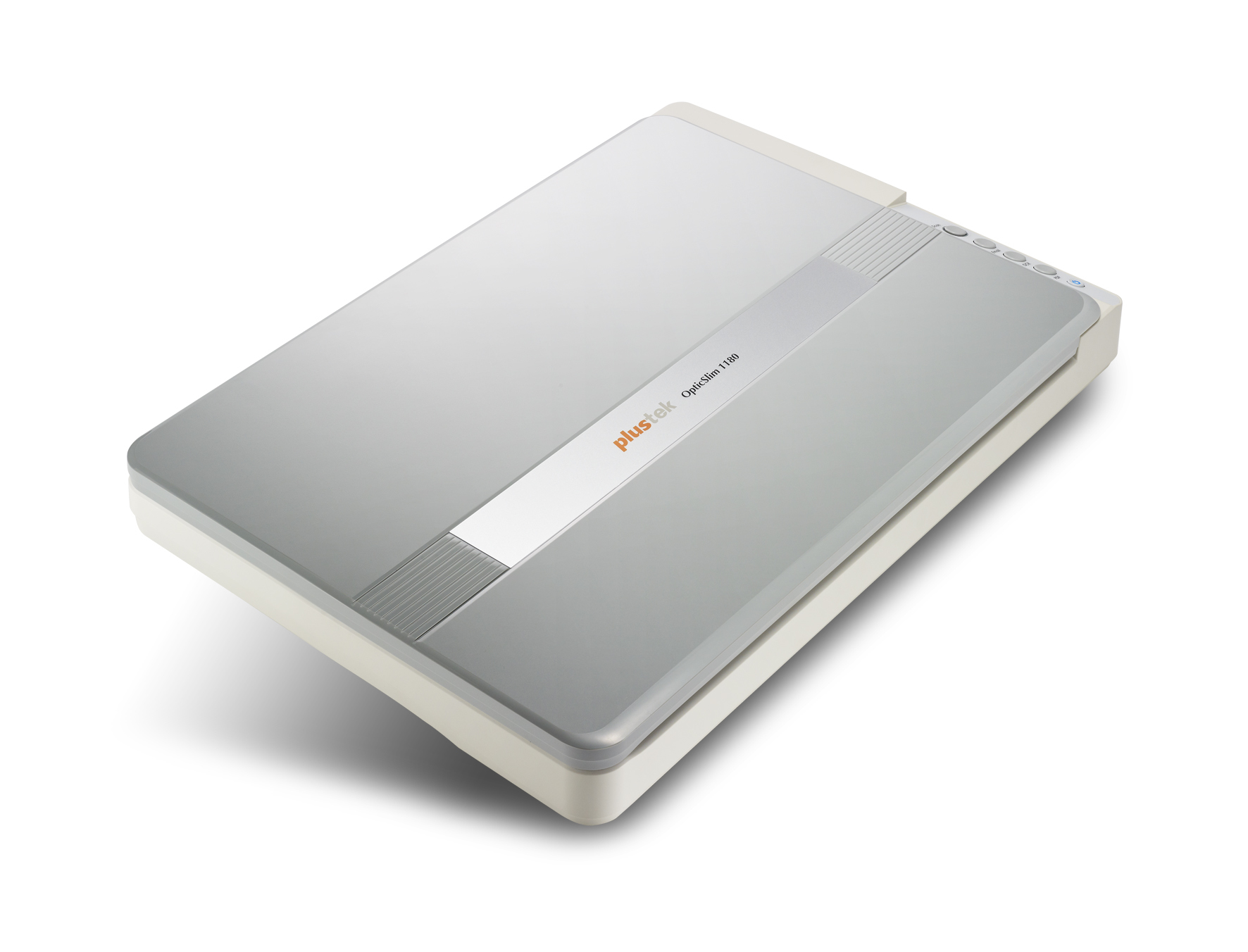 Plustek OpticSlim 1180 Flachbettscanner A3 1200 dpi USB 2.0 Silber, Weiß