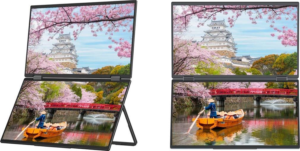 JAPANNEXT JN-DMD-IPS156F 15,6" Full HD IPS LCD-Monitor Schwarz