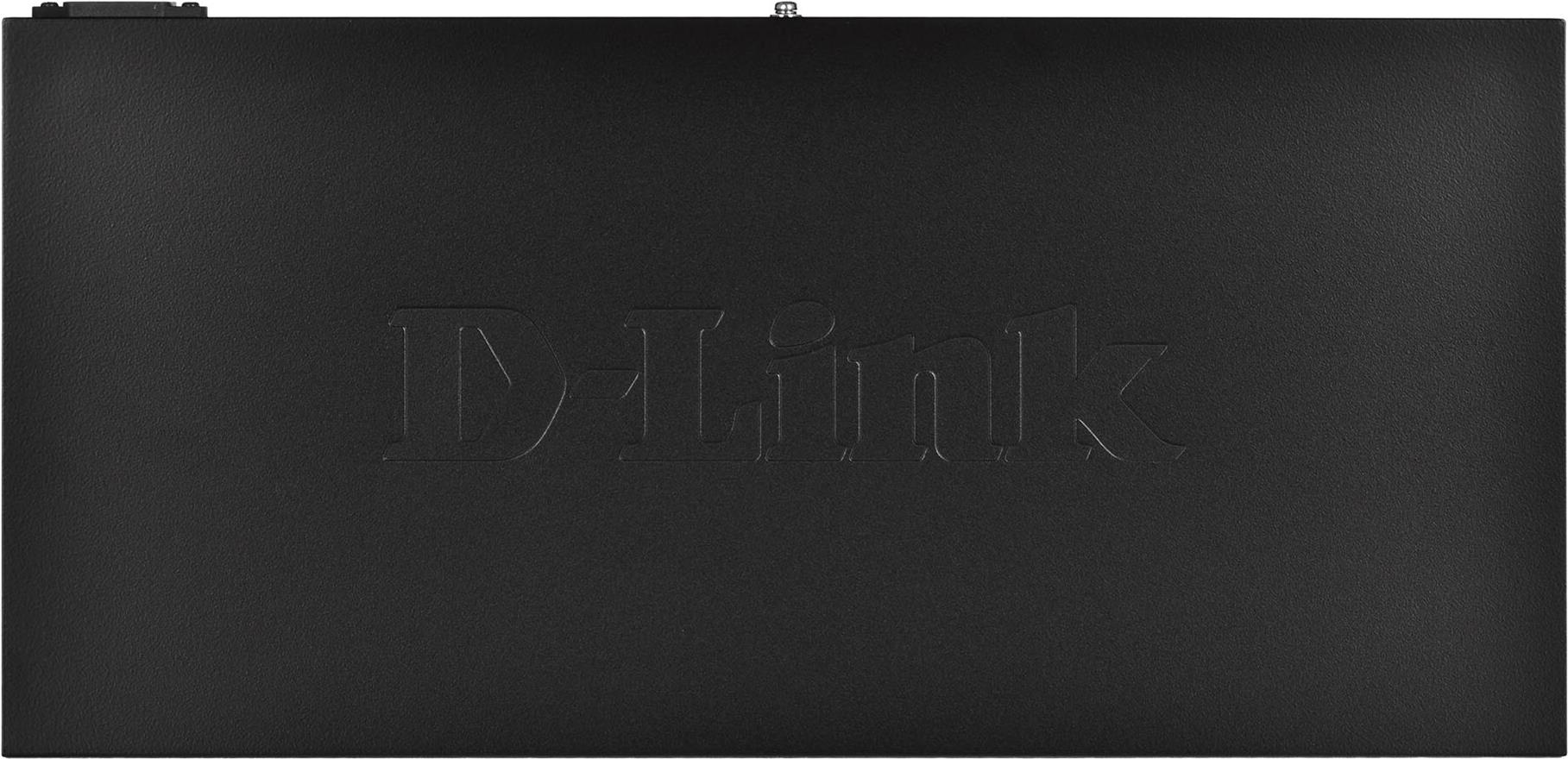 D-Link DGS-1210-52/E 52-Port Layer 2 Smart Managed Gigabit Switch Schwarz