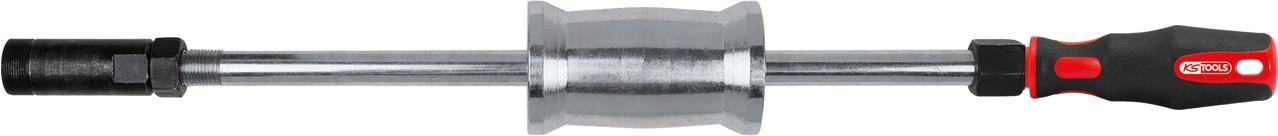 KS TOOLS M25x1,0 Injektoren-Auszieher-Satz mit 1,5 kg Schlaggewicht, 2-tlg. (152.1200)