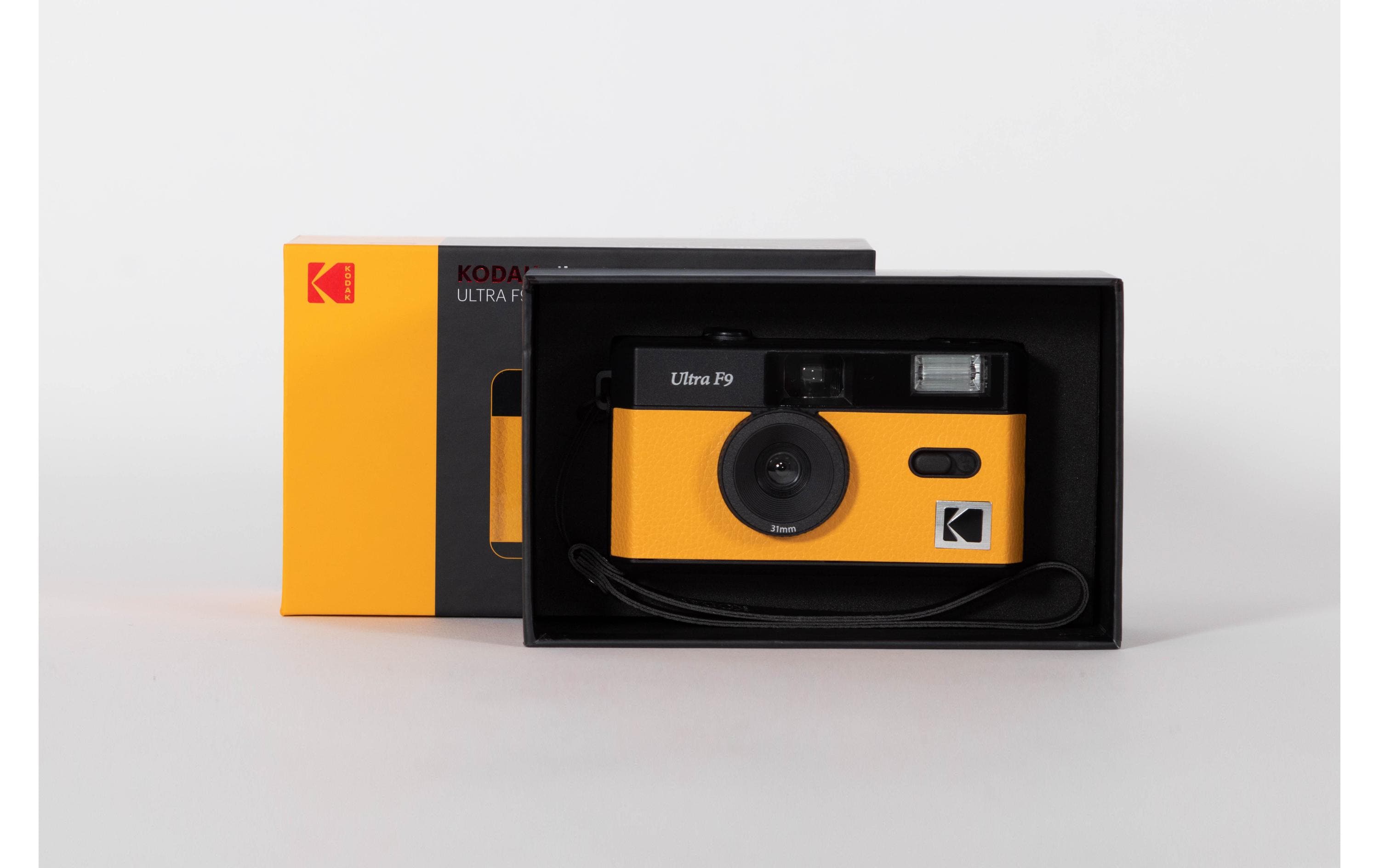 Kodak Ultra F9 Kompakt-Filmkamera 35 mm Schwarz, Gelb
