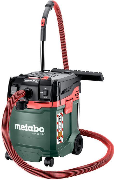 Metabo ASA 30 M PC 30 l Trommel-Vakuum Trocken&Nass 1200 W (602087000)