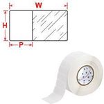 Brady THT-131-461-1.5-SC Druckeretikett Transparent - Weiß Selbstklebendes Druckeretikett (116367)