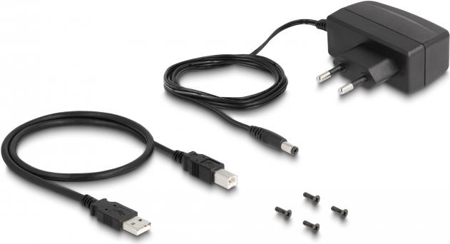 DeLOCK 64226 Serieller Konverter/Repeater/Isolator USB 2.0 Schwarz 