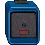 Merten 372675 Elektroschalter 1P Schwarz - Blau (372675)