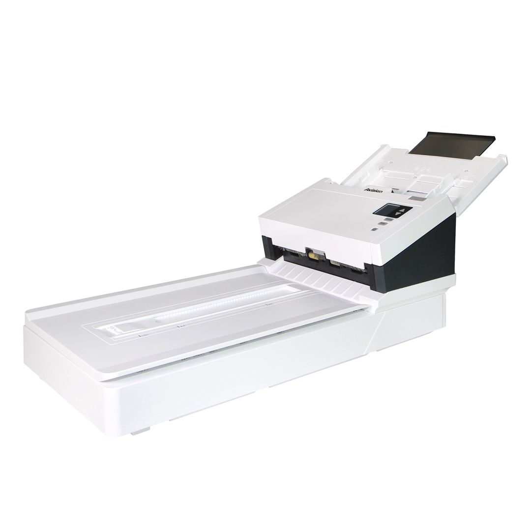 Avision AD345GWN A4 Dokumentenscanner 60 ppm Duplex USB 3.2 LAN WLAN Weiß