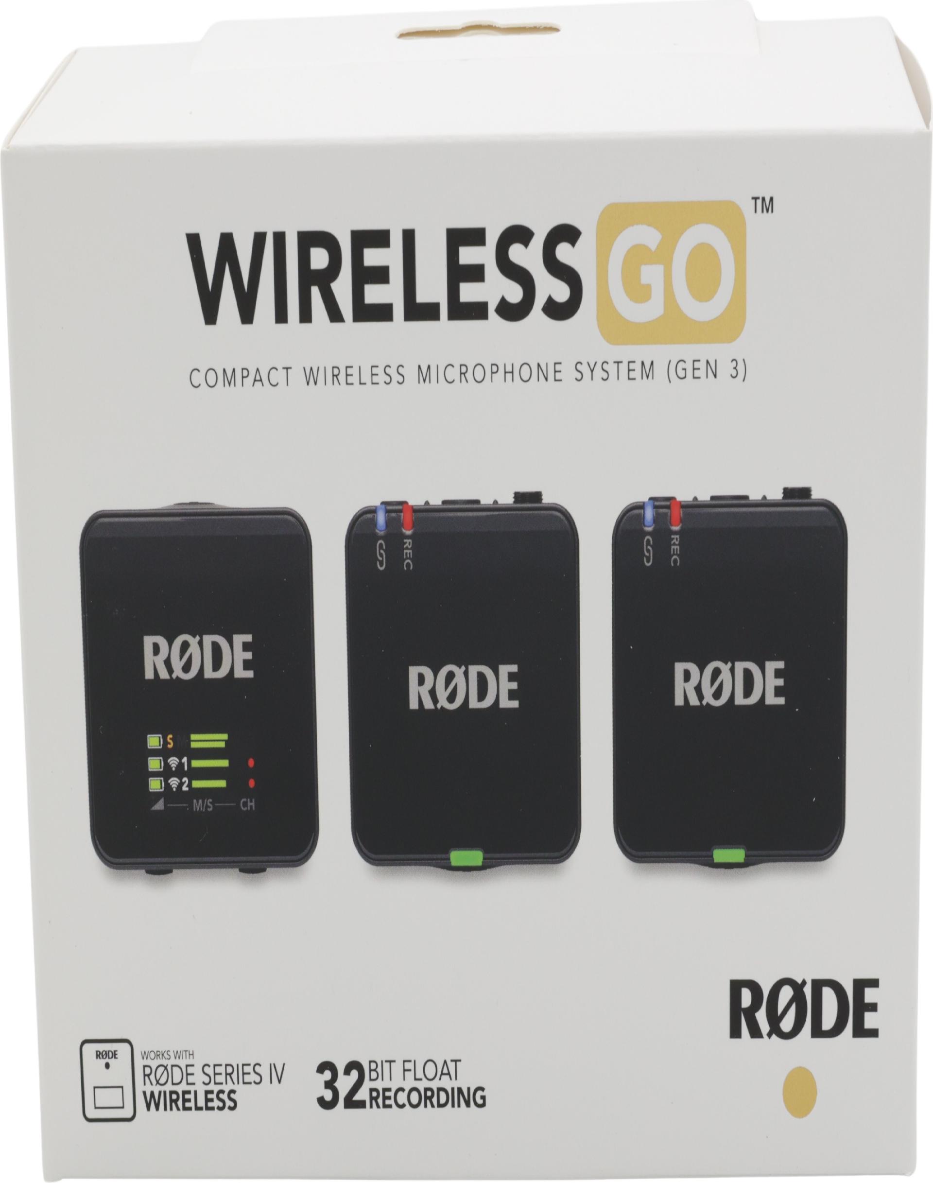RØDE Wireless GO III Schwarz