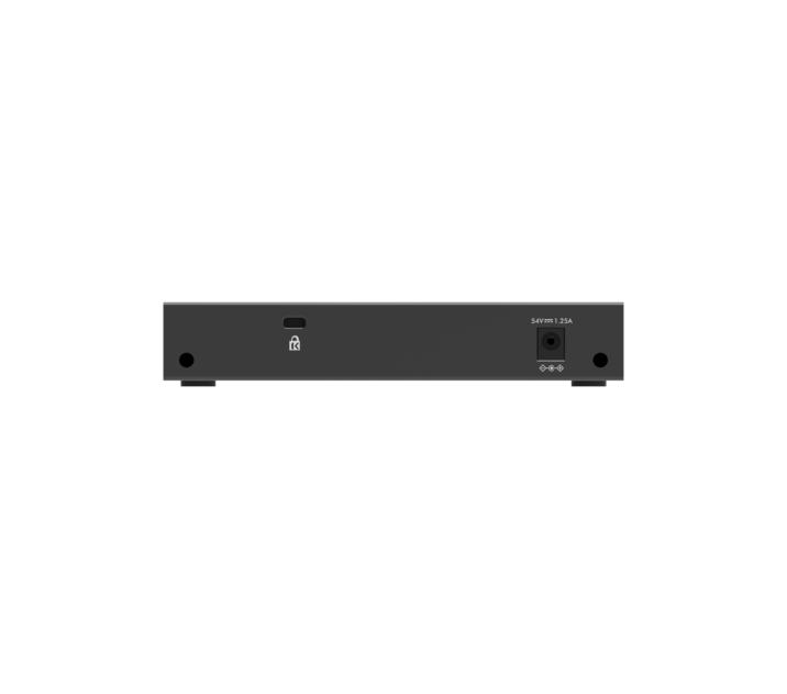NETGEAR 300 Series GS305P Switch 5 Anschlüsse 4x PoE+ Gigabit Ethernet Schwarz