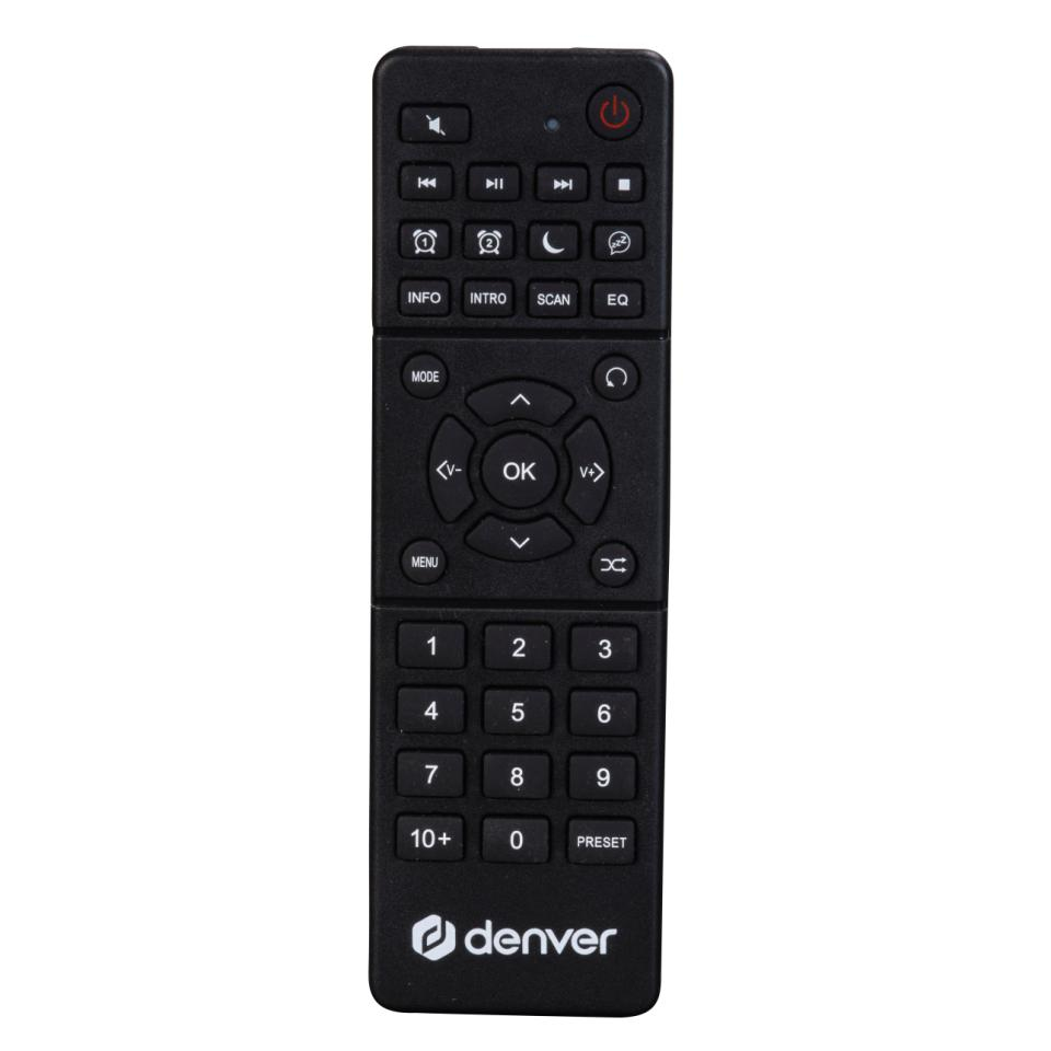 DENVER MDA-525DW Audiosystem 100 W Dunkles Holz