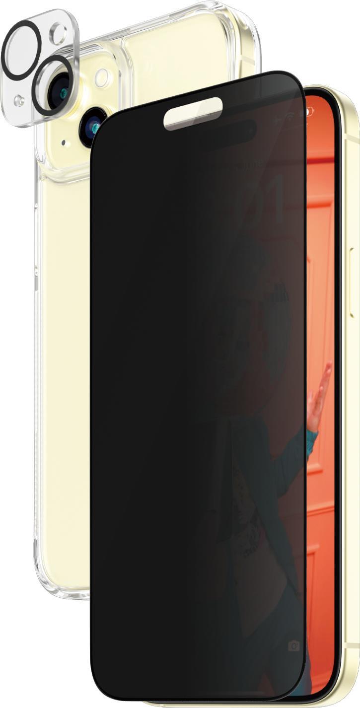 PanzerGlass ™ Privacy 3-in-1 Set iPhone 15 Plus (B1174+P2811)