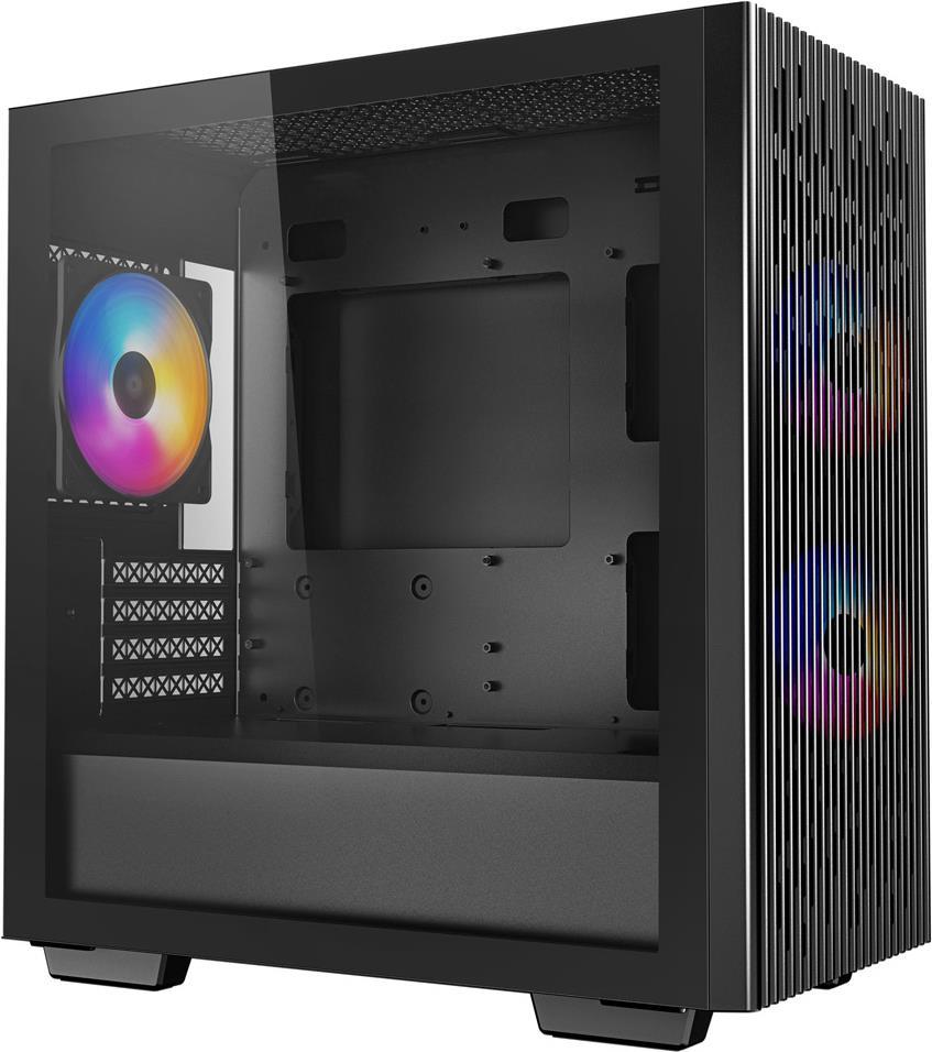DeepCool MATREXX 40 3FS Micro Tower Gehäuse micro ATX/Mini-ITX Schwarz