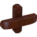 Olympia Fenstersicherung doppelflügelig (braun) WSL 20 (7053)