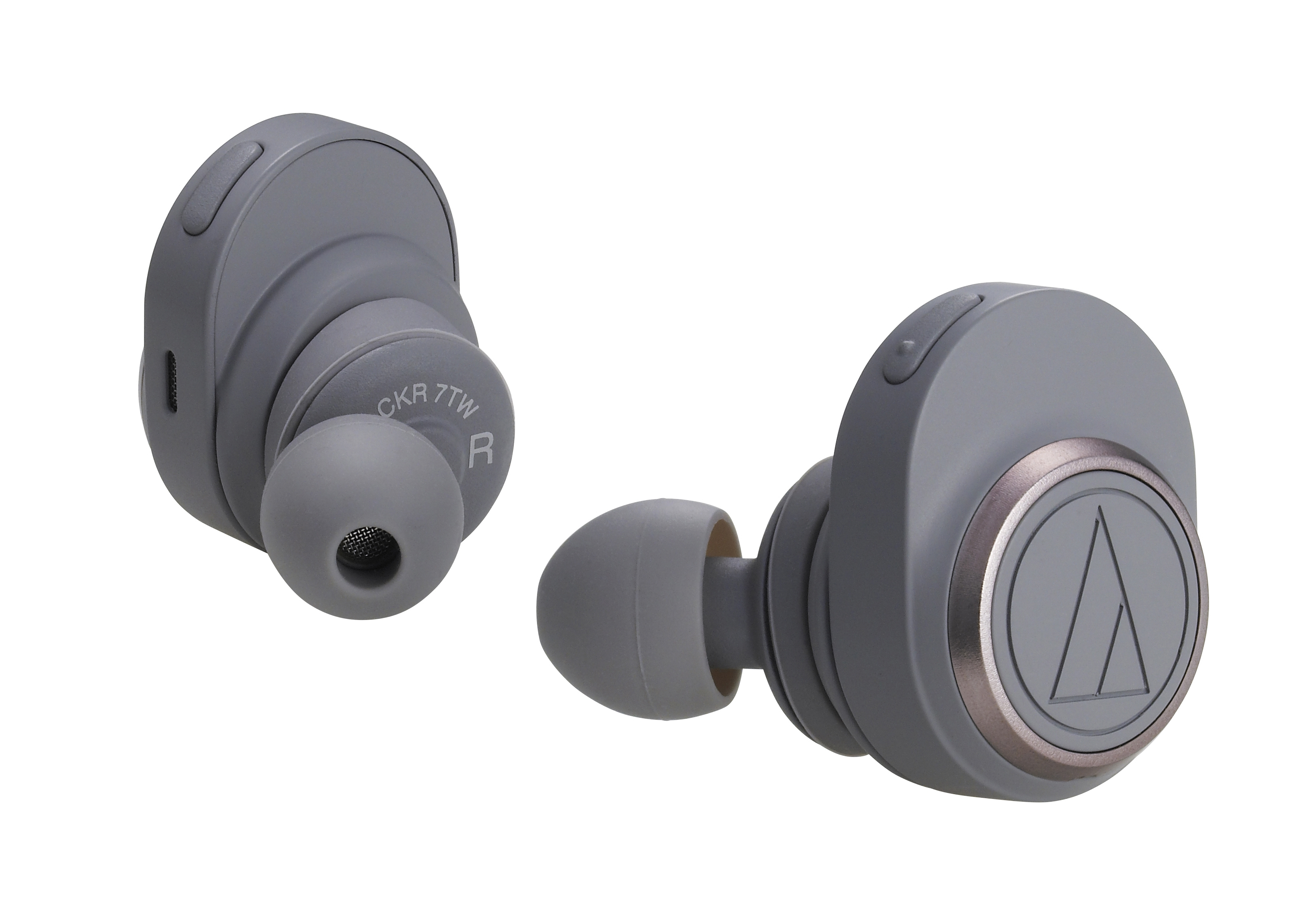Audio-Technica ATH-CKR7TW True Wireless In-Ear Kopfhörer Bluetooth Grau