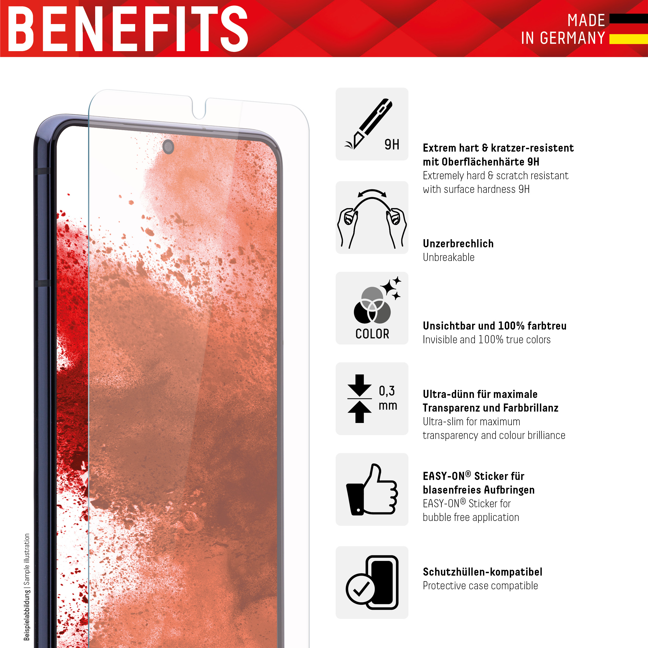 Displex Smart Glass 6,1" Google Pixel 6a Transparent