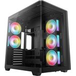 DeepCool CG590U 5F Midi-Tower PC-Gehäuse Schwarz ARGB ITX/micro ATX/ATX (R-CG590U-BKAGA5-G)