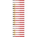 Wiha Werkstatt Kreuzschlitz Phillips Wechselklinge SoftFinish electric PH 1 75 mm Passend für Torque (34583)