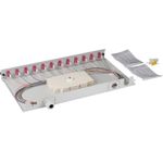 EFB-Elektronik Spleißbox LC 50/125µ OM4 ausziehbar, 48 Pigtails abgesetzt / 24 Kupplungen Hersteller: EFB Elektronik (BA71901L48OM4)