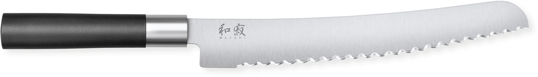 KAI Shun Wasabi Black WA6723B Brotmesser 23 cm Schwarz