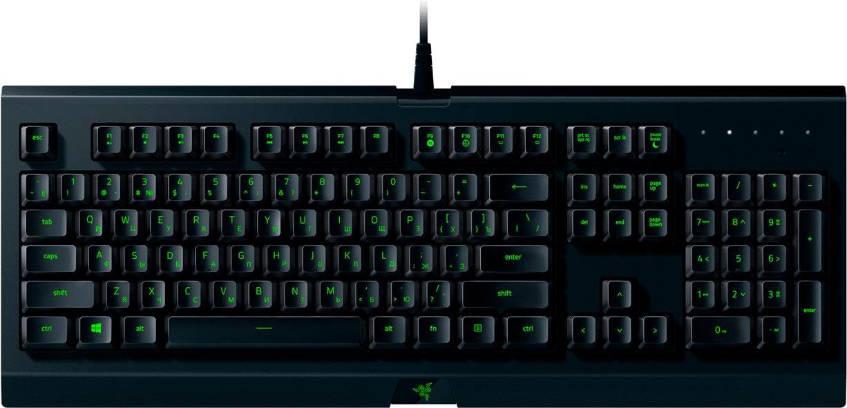 Razer Cynosa Lite - Membrane Gaming Keyboard (Tastatur mit weich gefederten Schaltern, voll programmierbar, RGB Chroma Beleuchtung) DE-Layout (RZ03-02740800-R3G1)