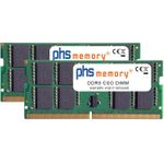 PHS-memory 64GB (2x32GB) Kit RAM Speicher kompatibel mit HP ZBook Fury G1i 16 DDR5 CSODIMM 6400MHz PC5-51200S (SP611418)