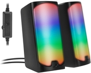 SPEEDLINK Lautsprecher TONOS RGB Stereo schwarz retail (SL-810009-BK)