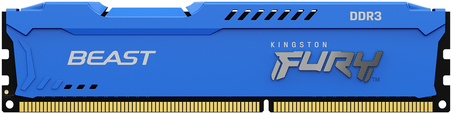 Kingston FURY Beast DDR3 Modul 8 GB DIMM 240 PIN 1600 MHz PC3 12800 CL10 1.5 V ungepuffert non ECC Blau (KF316C10B 8)  - Onlineshop JACOB Elektronik