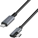 LogiLink CU0183 USB Kabel USB 2.0 2 m USB C Schwarz - Silber (CU0183)