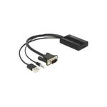 DeLOCK VGA to HDMI Adapter with Audio (62597)