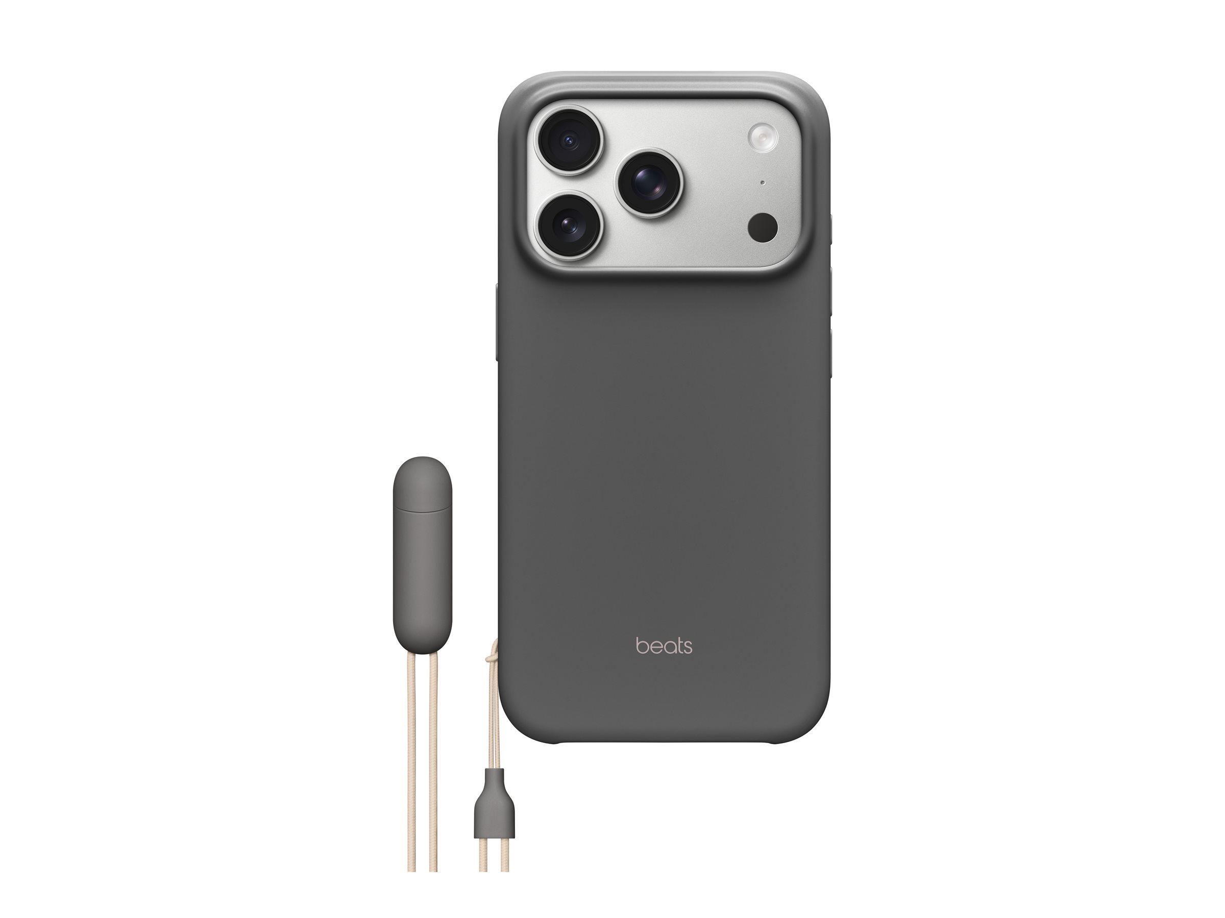 Beats iPhone 17 Pro Kickstand Case mit MagSafe und Kamerasteuerung - Granitgrau