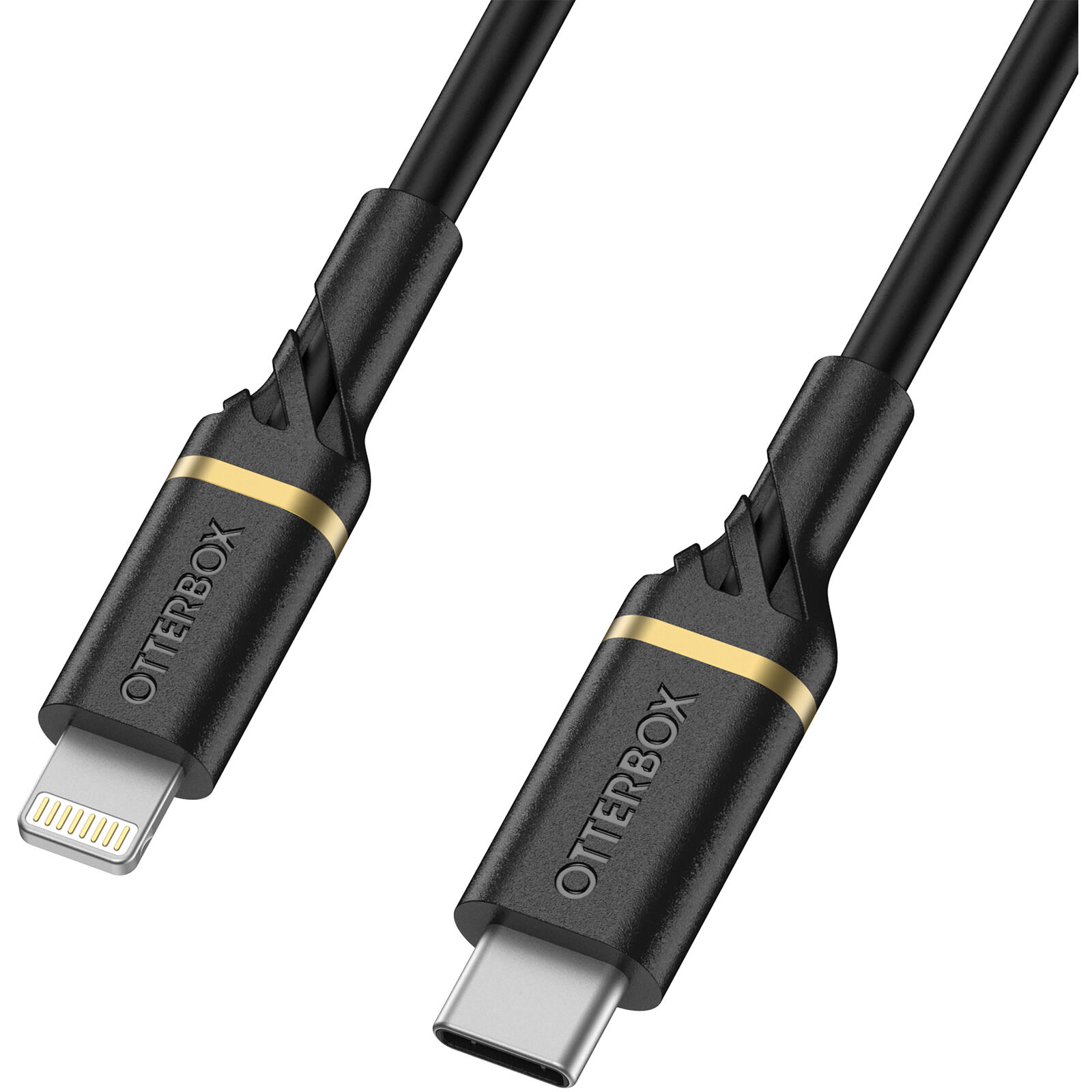 OtterBox Standardkabel Lightning auf USB-C 1m schwarz (78-52551)