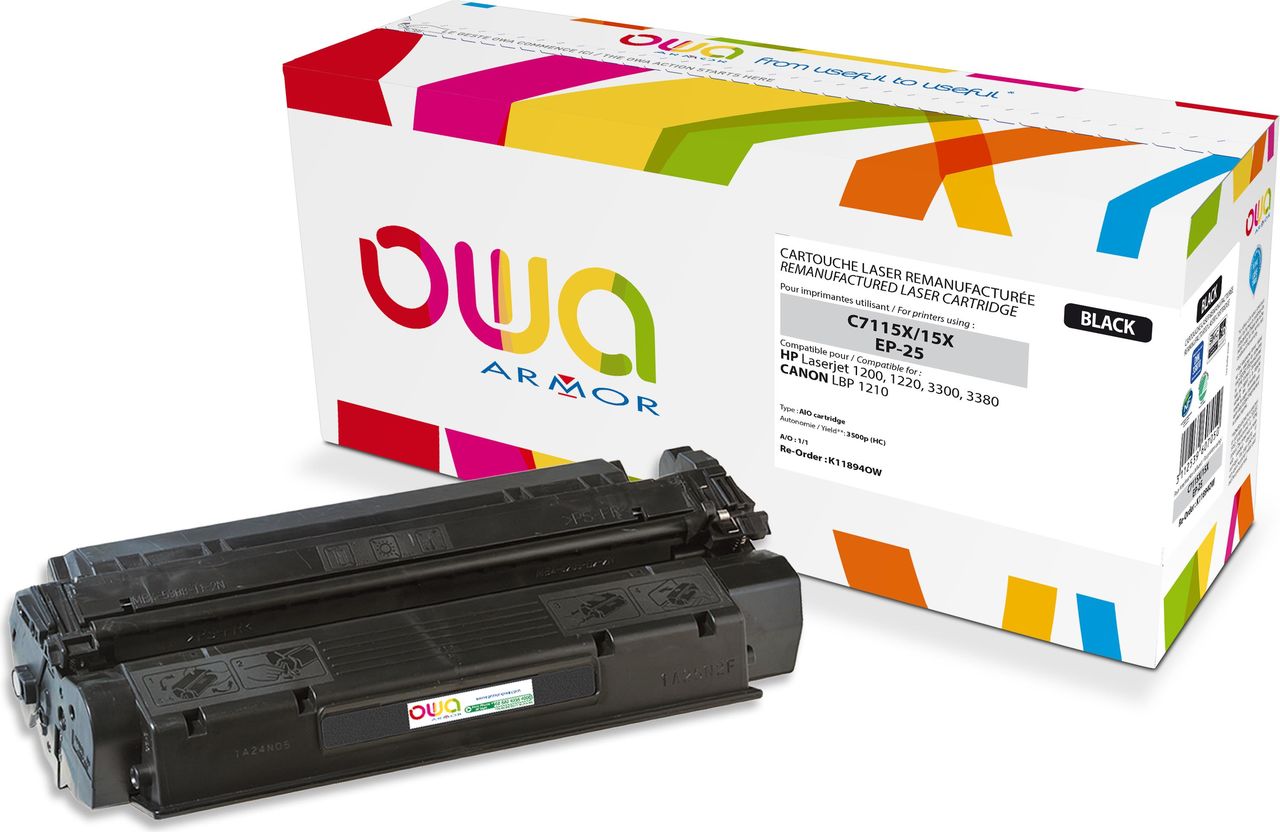 Armor OWA Schwarz kompatibel (K11894OW)