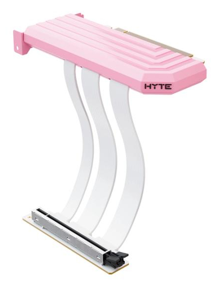 HYTE PCIe 5.0 Hyper Riser Kabel 0,2 m PCI-E (16-pin) Pink/Weiß