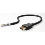Goobay 61637 HDMI-Kabel 0,5 m HDMI Typ A (Standard) Schwarz (61637)