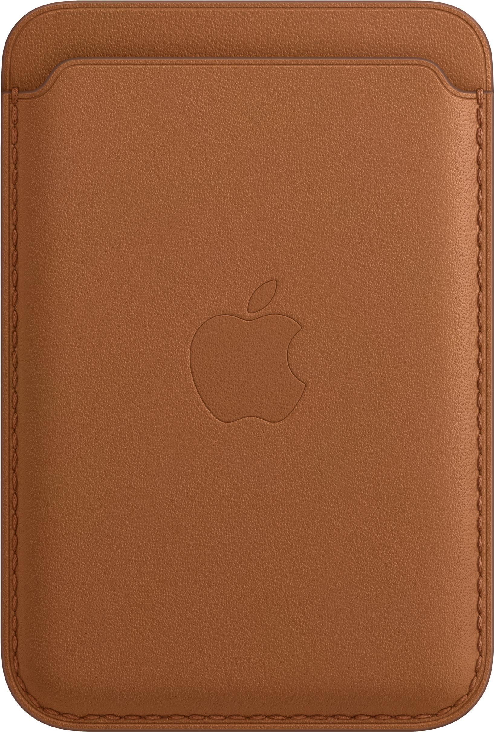 Apple Wallet with MagSafe - Tasche für Mobiltelefon / Kreditkarte - Leder - Schwarz - für iPhone 12, 12 mini, 12 Pro, 12 Pro Max (MHLR3ZM/A)