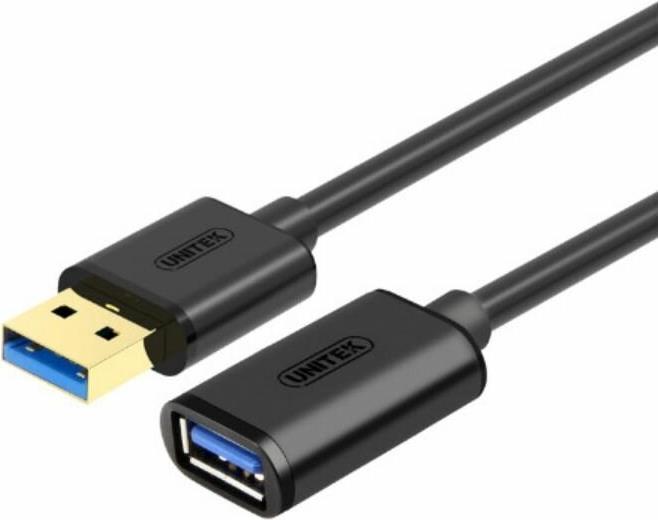 UNITEK Y-C456GBK USB Kabel 0,5 m USB 3.2 Gen 1 (3.1 Gen 1) USB A Schwarz (Y-C456GBK)