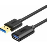 UNITEK Y-C456GBK USB Kabel 0,5 m USB 3.2 Gen 1 (3.1 Gen 1) USB A Schwarz (Y-C456GBK)