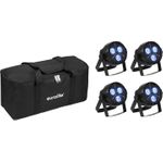 EUROLITE Set 4x LED PARty Hybrid Spot + Soft-Bag (20000949)