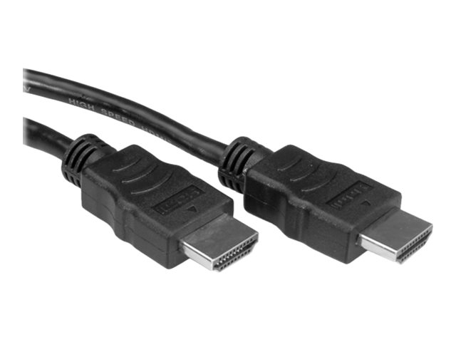 Secomp HDMI High Speed Kabel mit Ethernet 2 m Schwarz