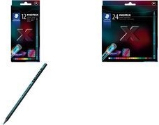 STAEDTLER NORIX 186 Buntstifte farbsortiert, 24 St. (186 C24)