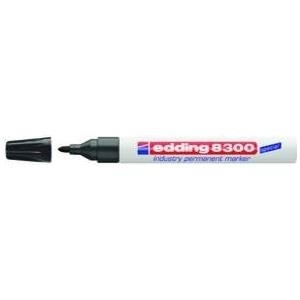 Edding 8300 Permanent-Marker Rundspitze Schwarz 1 Stück(e) (4-8300001)