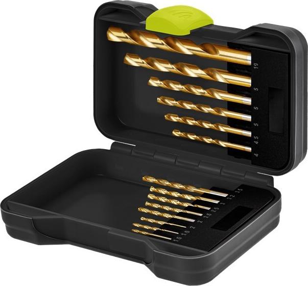 Goobay 77850 Metallbohrer-Set 15 teilig HSS in Transportbox O 1.5 (77850)